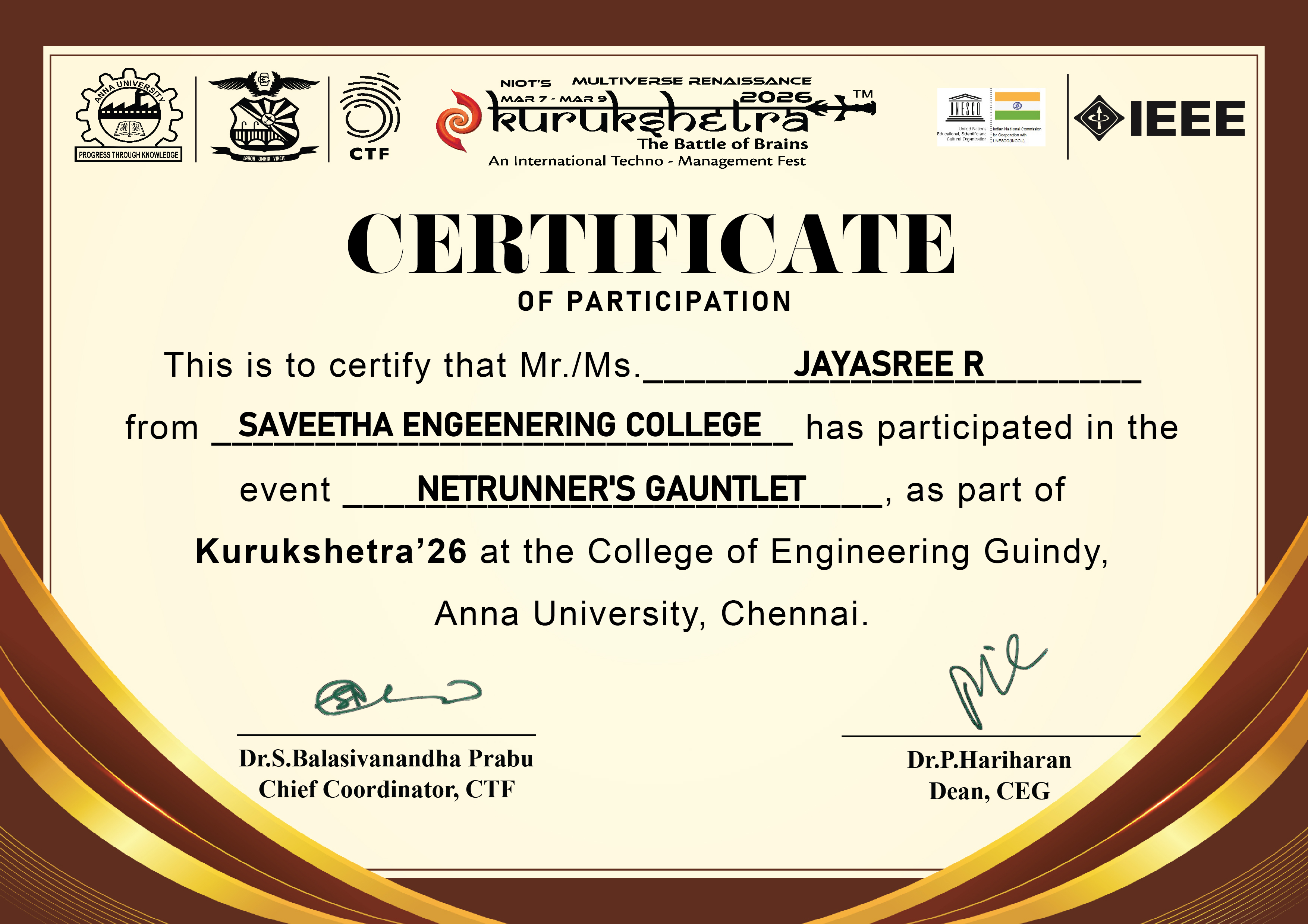 Kurukshetra CTF